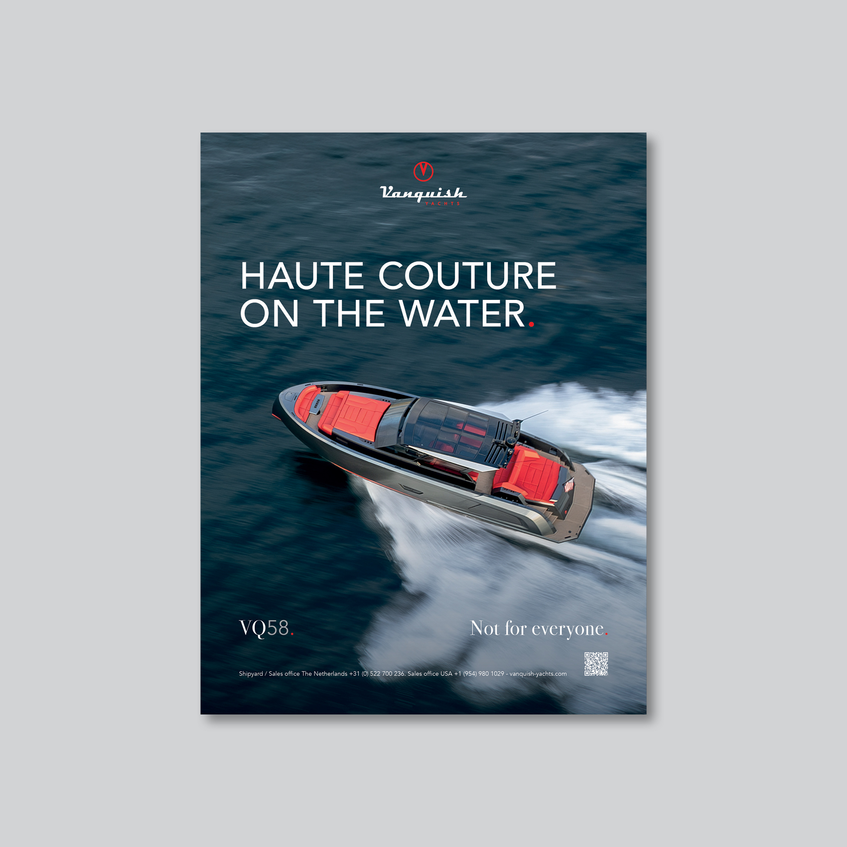 Vanquish Yachts Advertising