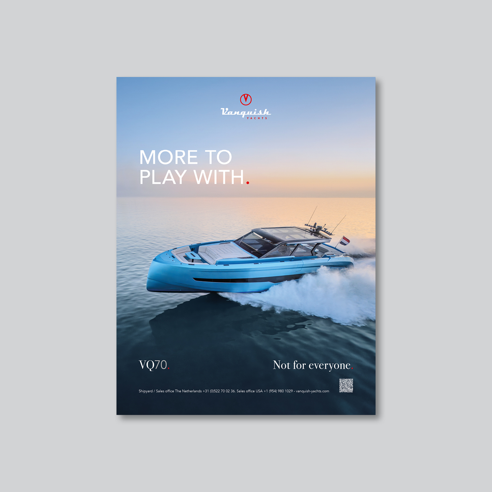 Vanquish Yachts Advertising