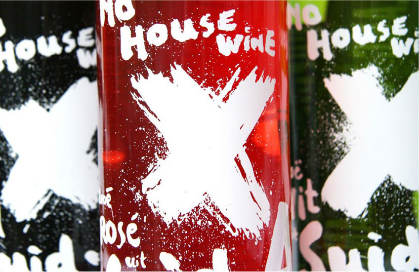 No house wine