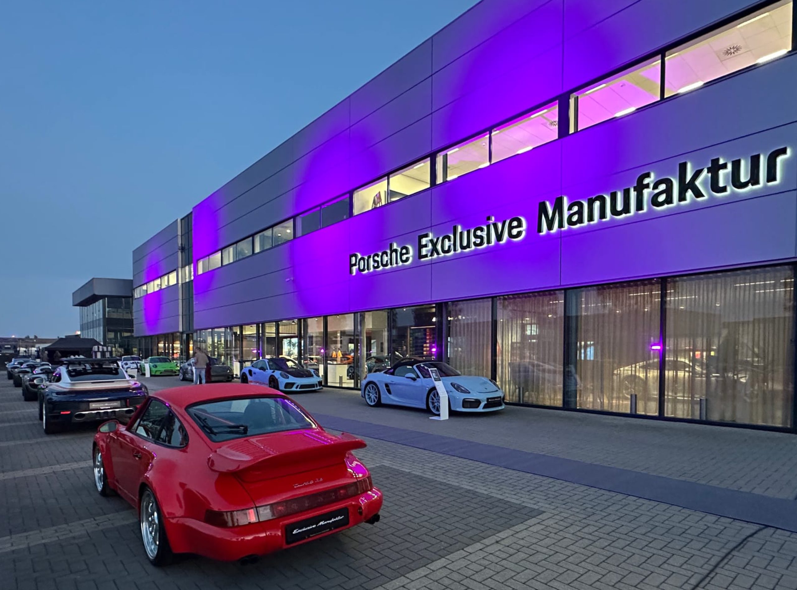 Porsche Exclusive Manufaktur Gelderland opening event