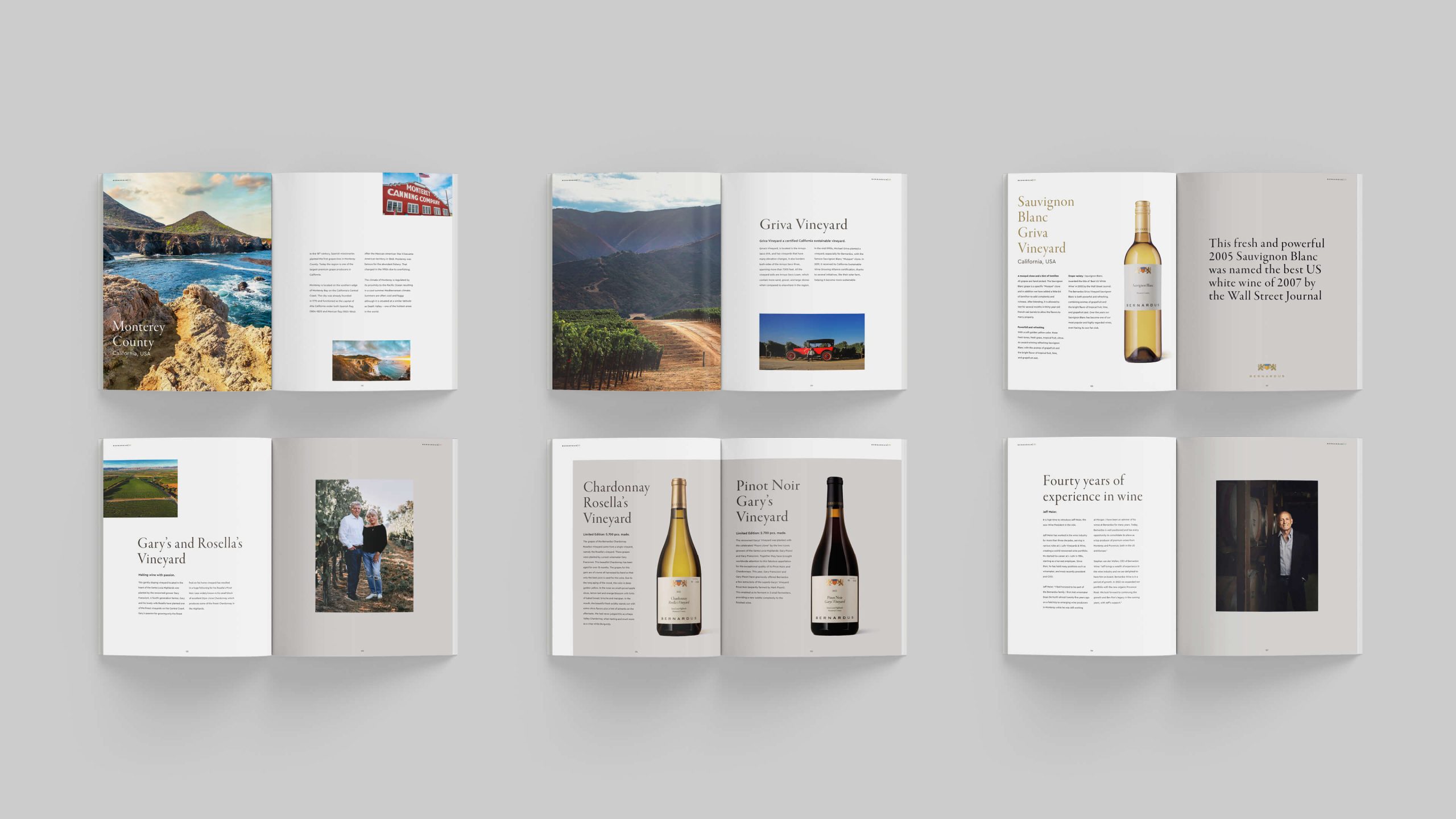 Bernardus Wine and Golf Magazine 2025